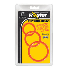 ROOSTER CONTROL RINGS - ORANGE