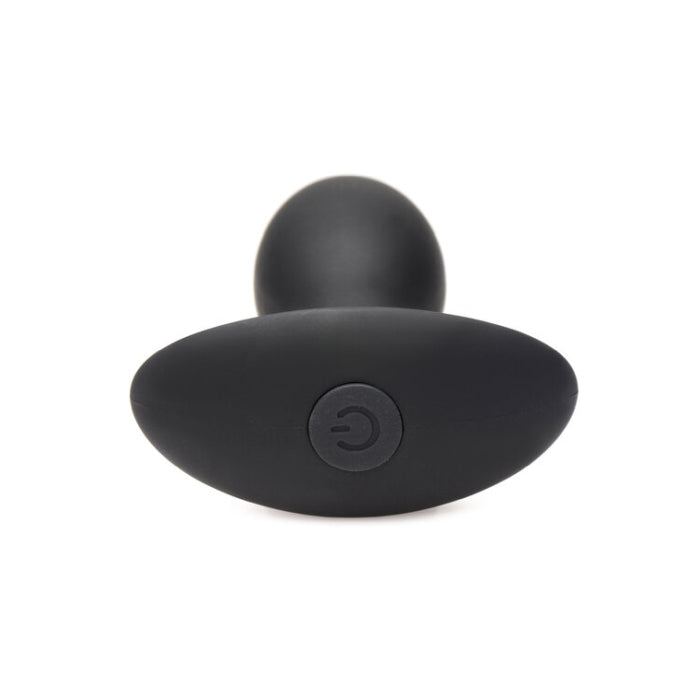 ROOSTER RUMBLER VIBRATING SILICONE ANAL PLUG - MEDIUM