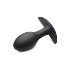 ROOSTER RUMBLER VIBRATING SILICONE ANAL PLUG - LARGE