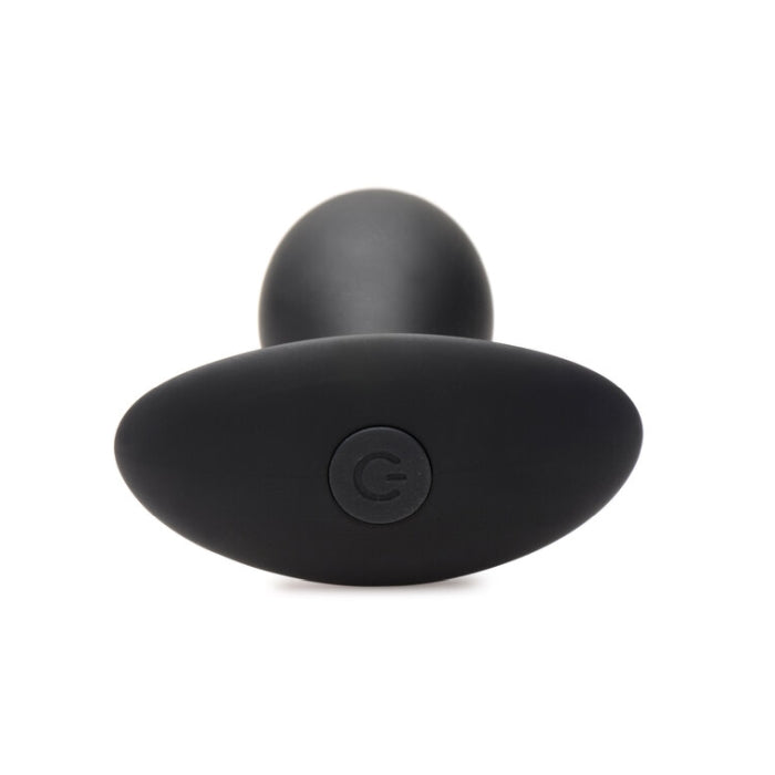 ROOSTER RUMBLER VIBRATING SILICONE ANAL PLUG - LARGE
