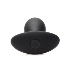 ROOSTER RUMBLER VIBRATING SILICONE ANAL PLUG - LARGE