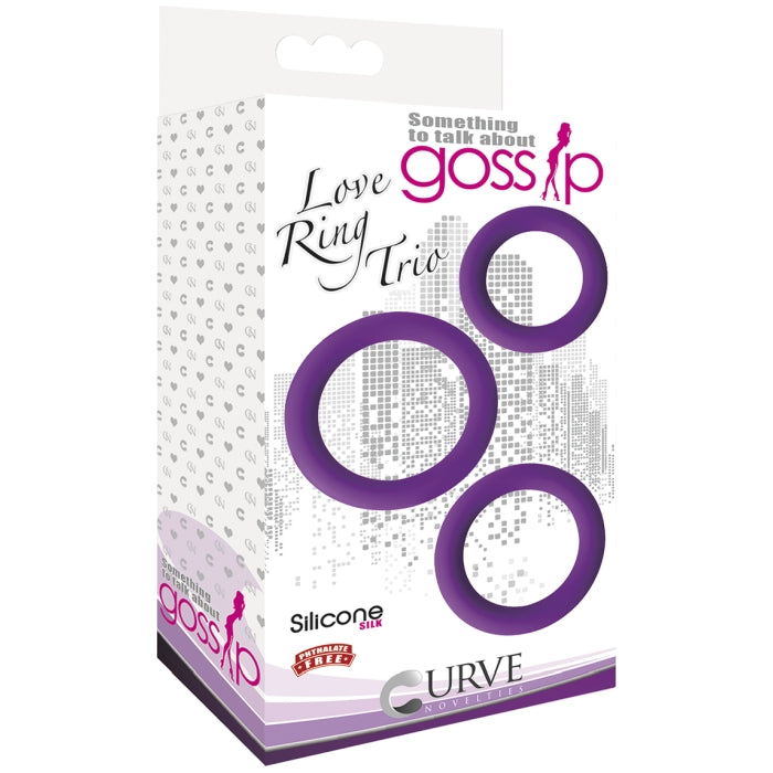 GOSSIP - LOVE RING TRIO - VIOLET