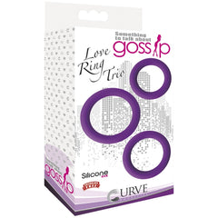 GOSSIP - LOVE RING TRIO - VIOLET