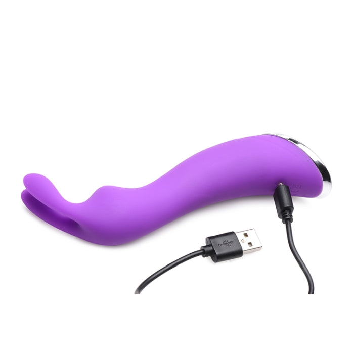 GOSSIP ZIPPY RABBIT VIBRATOR - VIOLET
