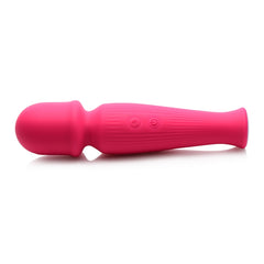 GOSSIP 10X SILICONE VIBRATING WAND - MAGENTA