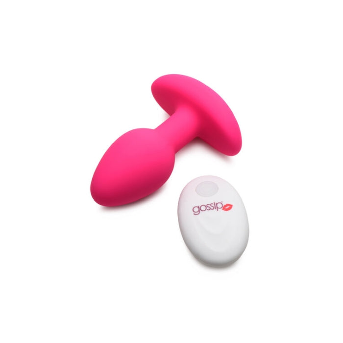 GOSSIP POP ROCKER 10 X RECHARGEABLE BUTT PLUG - MAGENT