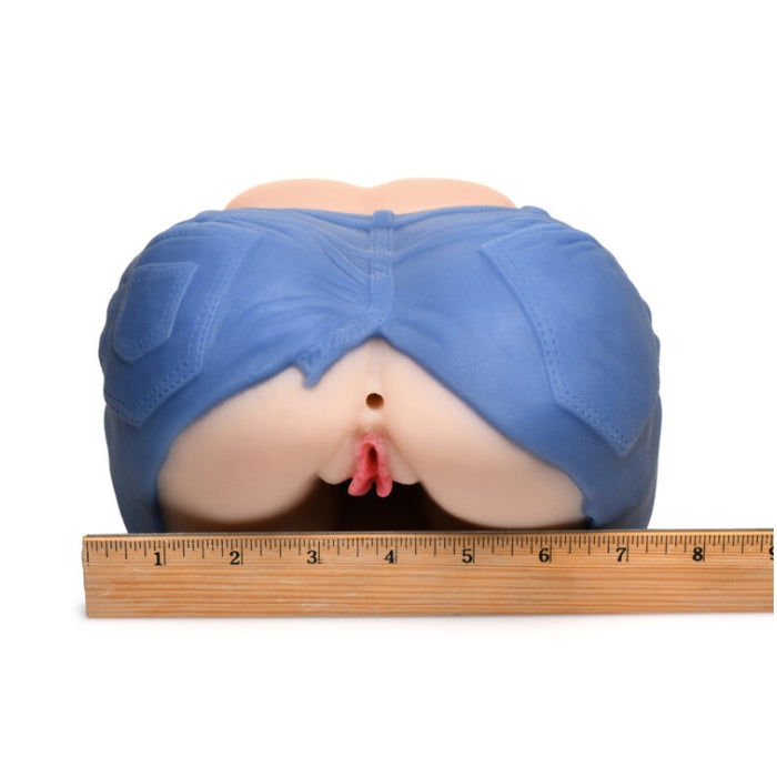 MISTRESS HOLLY - DENIM SHORTS PUSSY & ASS MASTURBATOR