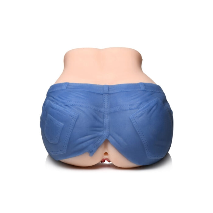 MISTRESS HOLLY - DENIM SHORTS PUSSY & ASS MASTURBATOR