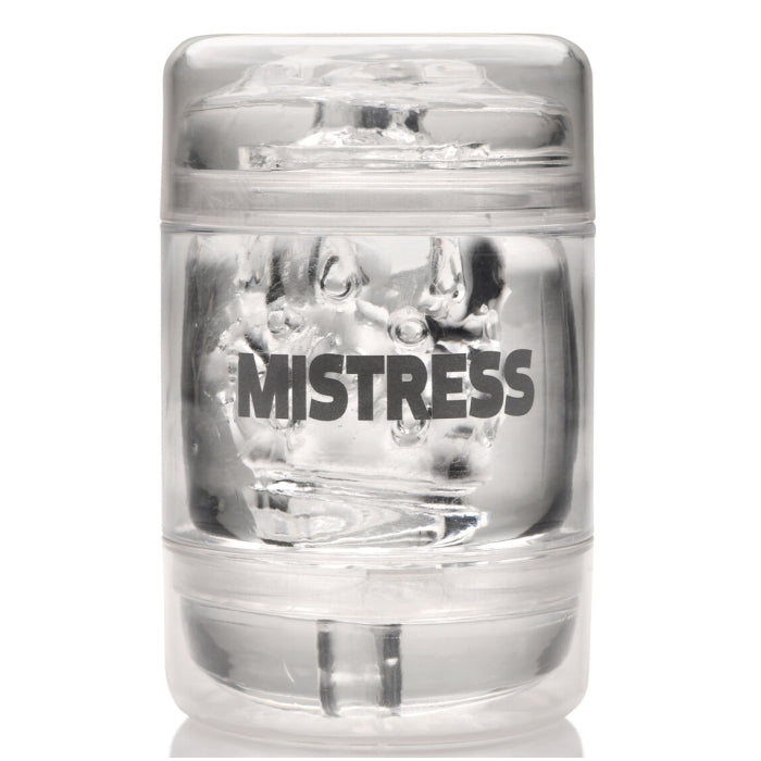 MASTURBATOR CLEAR MISTRESS DOUBLE SHOT ASS/MOUTH MINI