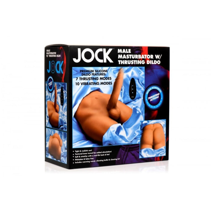 MALE MASTURBATOR JOCK W/ THRUSTING DILDO