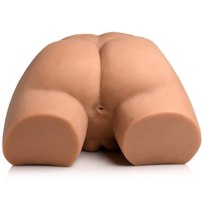 MALE MSTRBTR JOCK VIBE & SQUEEZING W/ POSEABLE DILDO