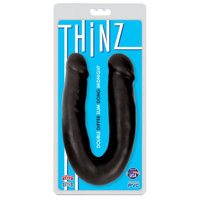 THINZ DOUBLE DIPPER SLIM DOUBLE DONG - MIDNIGHT