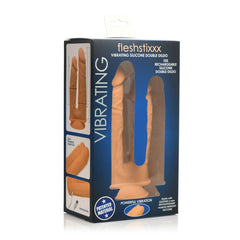 FLESHSTIXXX 5" & 6" DOUBLE DILDO - TAN