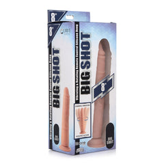 BIG SHOT 8" LIQUID SILICONE ROTATING DILDO W/OUT BALLS