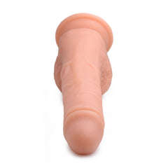 BIG SHOT 9" LIQUID SILICONE ROTATING DILDO W/ BALLS