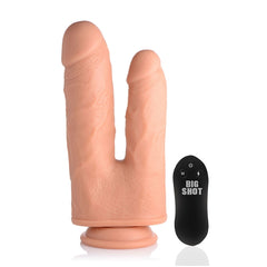 BIG SHOT 8" DOUBLE SHOT LIQUID SILICONE DOUBLE DILDO