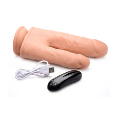 BIG SHOT 8" DOUBLE SHOT LIQUID SILICONE DOUBLE DILDO