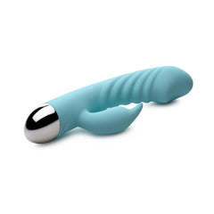 POWER BUNNIES SASSY 10X RECHARGE SILICONE G-SPOT VIBE - TEAL
