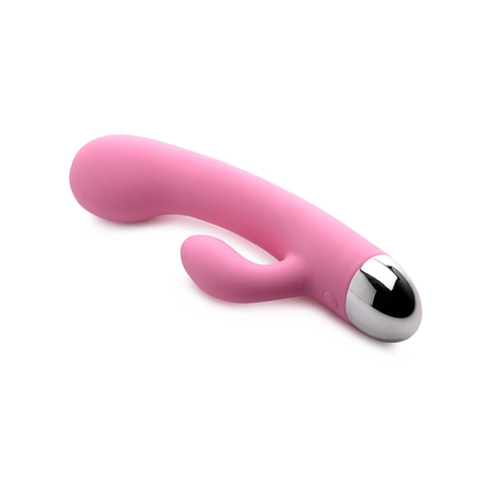 POWER BUNNIES BUBBLY 10X RECHARGE SILICONE G-SPOT VIBE - PINK