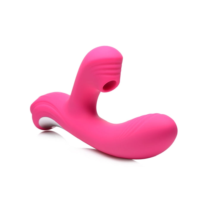 POWER BUNNIES SHUDDERS 30X RECHARGE SUCTION VIBE - MAGENTA