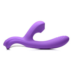 POWER BUNNIES SHIVERS 30X RECHARGE SUCTION VIBE - PURPLE