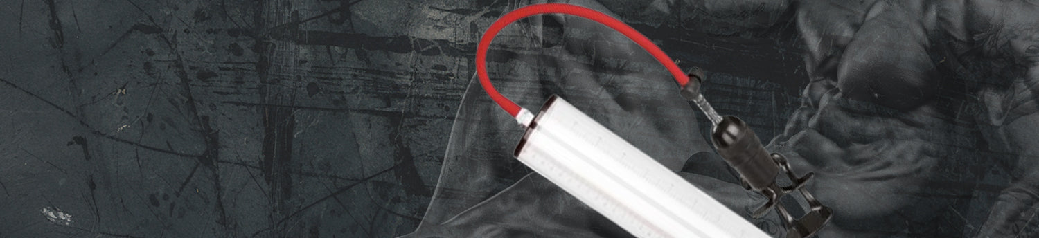 Penis Pumps Collection Banner