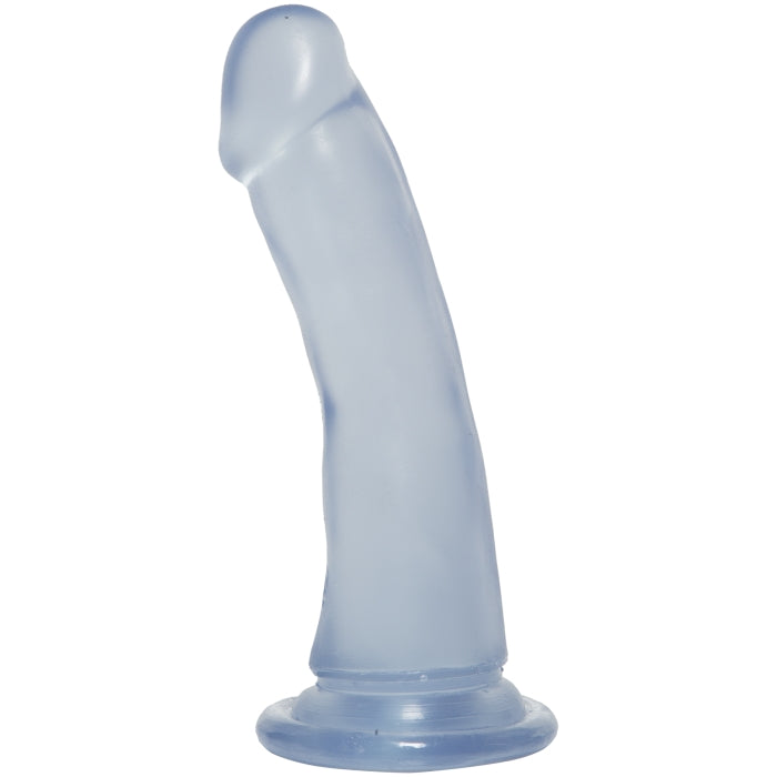 CRYSTAL JELLIES - SLIM DONG 6.5" - CLEAR