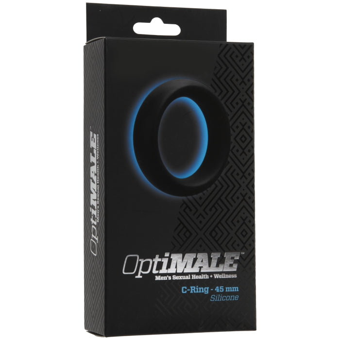 OPTIMALE - C-RING 45 MM SILICONE - BLACK