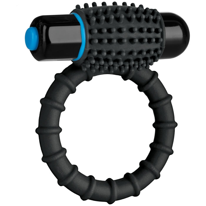 OPTIMALE - VIBRATING C-RING SILICONE - BLACK