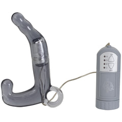 MEN'S PLEASURE WAND CHARCOAL WP MULTI-SPEED