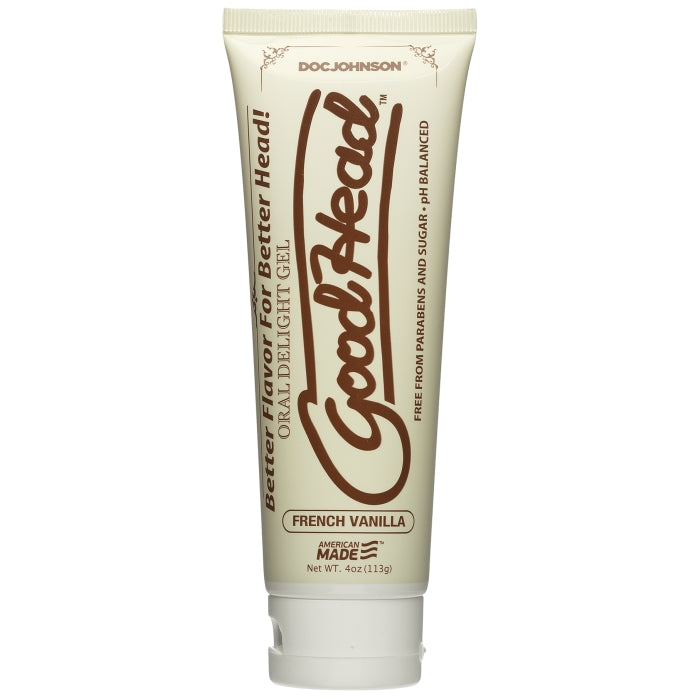GOODHEAD ORAL DELIGHT GEL 4OZ - FRENCH VANILLA