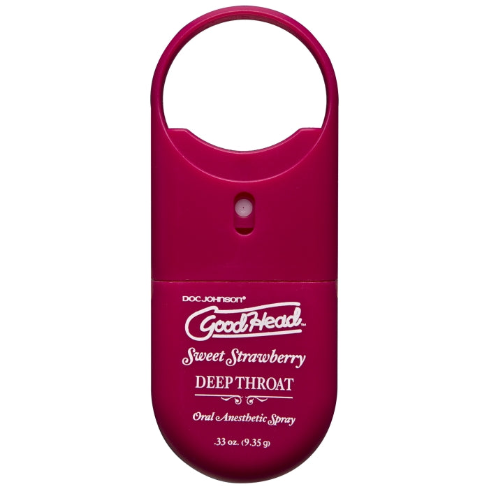 GOODHEAD TO-GO DEEP THROAT SPRAY - STRAWBERRY
