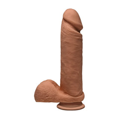 THE D PERFECT D 8" W/ BALLS - ULTRASKYN - CARAMEL