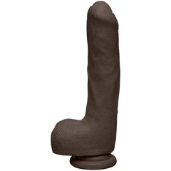 THE D UNCUT D 9" W/ BALLS - ULTRASKYN - CHOCOLATE