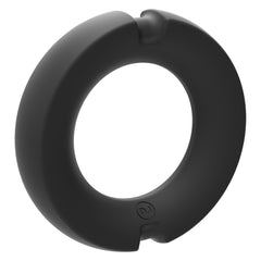 KINK SILICONE COVERED METAL COCKRING 45MM - BLK