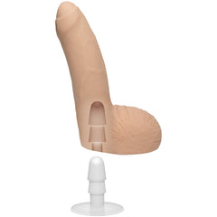 WILLIAM SEED 8IN ULTRASKYN COCK W/RMVBLE VACULOCK SUCTION CUP