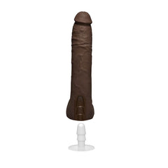 DILDO 12" CHOCOLATE SAFAREE SAMUELS ANACONDA VIBE ULTR