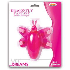 DRAGONFLY FANTASY EROTIC MASSAGER - PINK