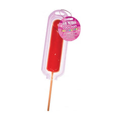 JUMBO FRUIT FLAVORED COCK POPS STRAWBERRY