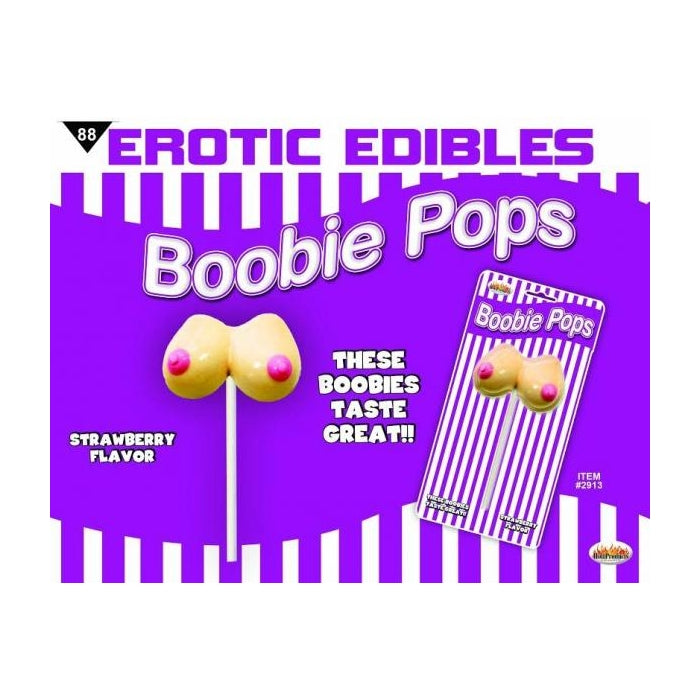 BOOBIE POPS STRAWBERRY
