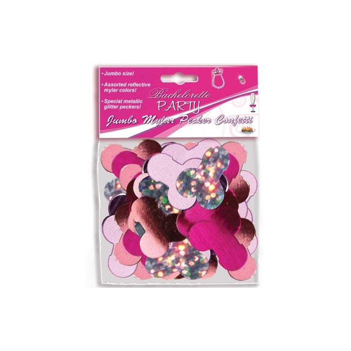 JUMBO MYLAR PECKER PARTY CONFETTI