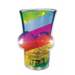 RAINBOW BOOBIE SHOT GLASS