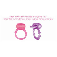HEARTS-A-FLAME EROTIC LOVERS BATH BOMB W/ MYSTERY VIBE