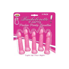 BACHELORETTE PARTY PINK PECKER CANDLES