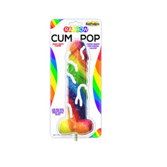CANDY CUM COCK POPS RAINBOW 1PC CLAMSHELL