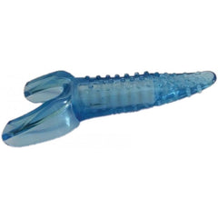DEEP DIVER - VIBRATING TONGUE WITH MOTOR - BLUE