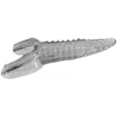 DEEP DIVER - VIBRATING TONGUE WITH MOTOR - CLEAR