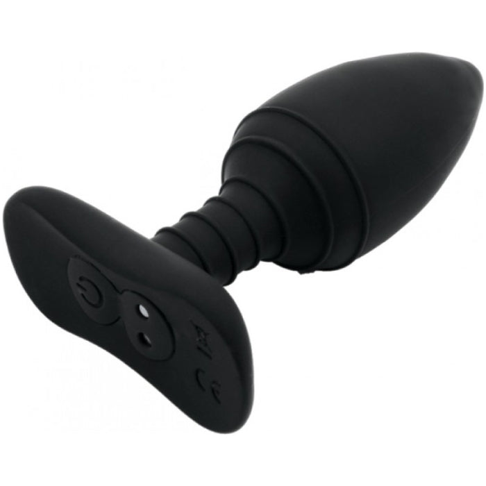 BLISS TURBO TUSH VIBRATING BUTT PLUG 10 SPEEDS - BLACK