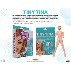 TINY TINA - PETITE SIZE BLOWUP DOLL 26"