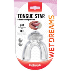 TONGUE STAR - PLEASURE TONGUE VIBE - CLEAR